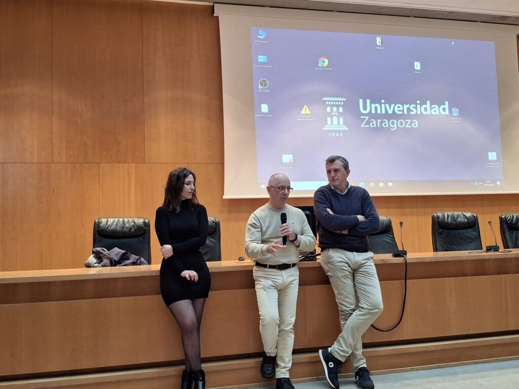 Lucia Canut, José Jesús Palacios, Juan Fco. Marco. Neocom 2025