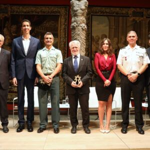 Participantes, jornada "La defensa del Ciberespacio y las Telecomunicaciones"